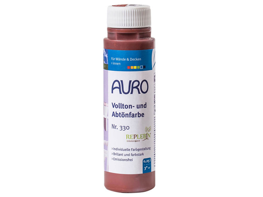 [FU33032002] AURO Abtönfarbe Englisch-Rot 0,25l