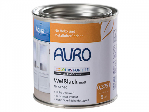 [FU51790003] AURO CfL Weißlack matt Nr. 517-90 0,375l