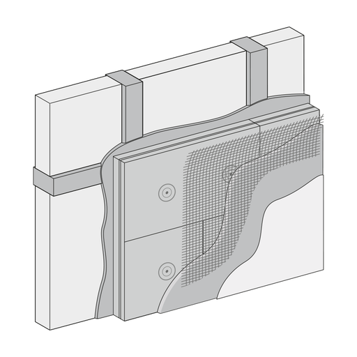 [CL09485] Claytec HFD Innendämmplatte 80mm NF,