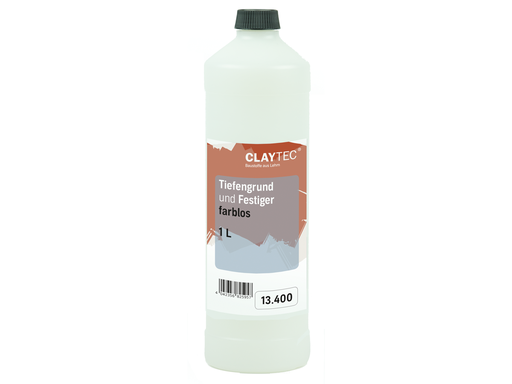 [CL13400] Claytec TIEFENGRUND und Festiger, 1l-Flasche